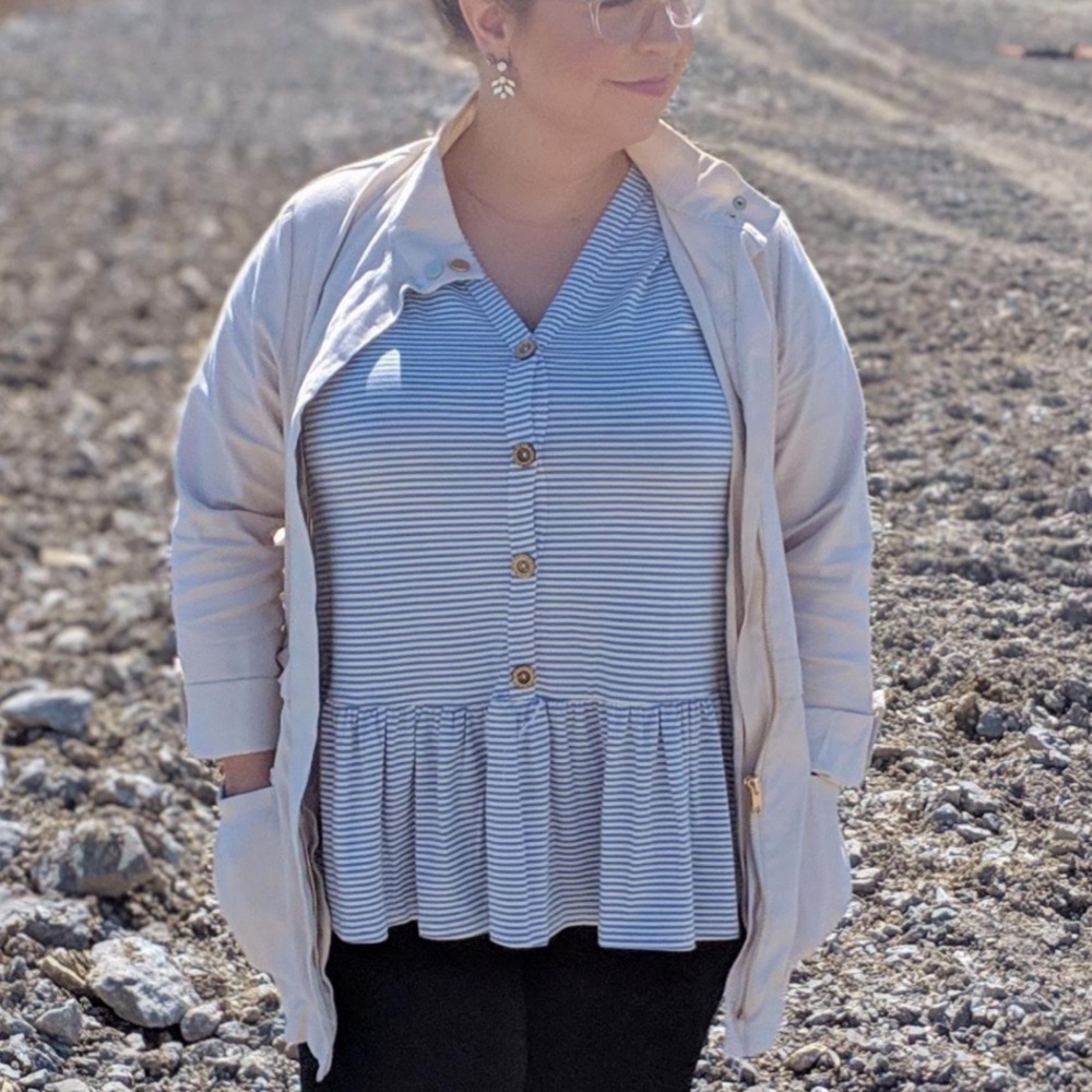 Bibi Stripped Blouse